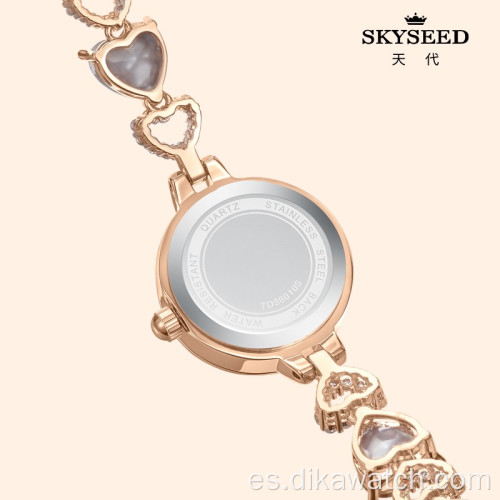 Reloj compacto exquisito impermeable de cuarzo SKYSEED